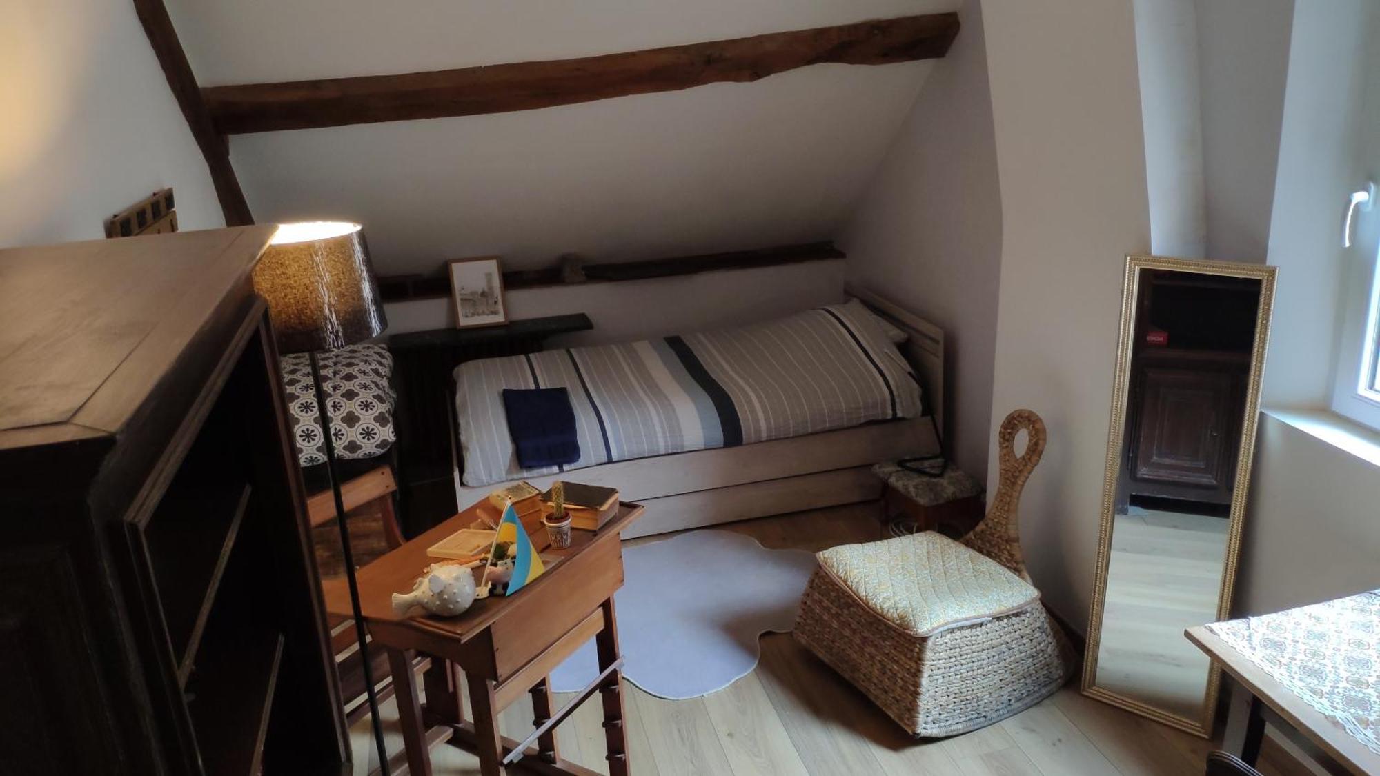 Chambre Calme Et Accueillante 13 Kmtrs Aeroport, Parking Gratuit, Navette Gare Ou Aeroport Saint-Germain-la-Poterie Exteriör bild
